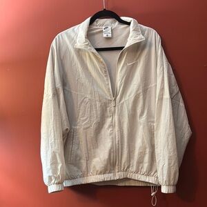 Nike Cream Jacket‎ with Sporty Design